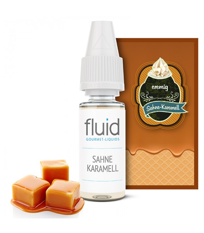 Sahne Karamell Aroma - fluid Gourmet-Liquid