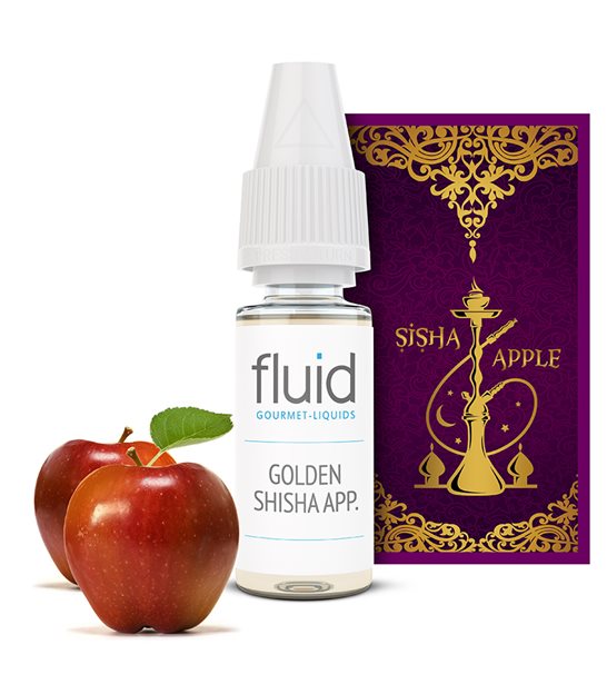 Golden Shisha Apple Liquid 50/50