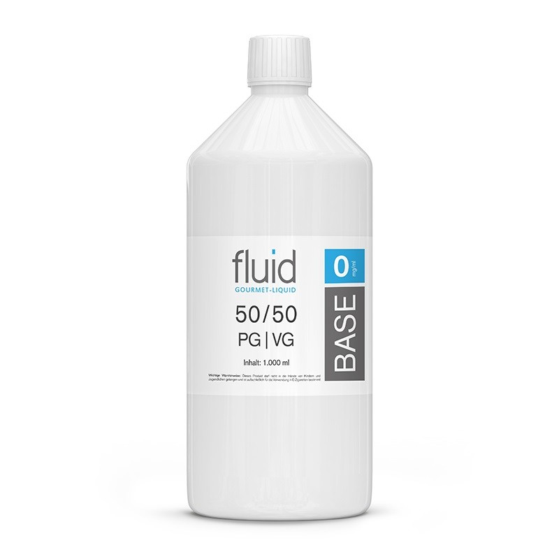 fluid Base 1000 ml, 0 mg/ml, VPG 50-50
