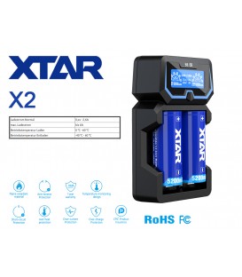 XTAR X2 - Ladegerät