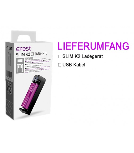 Slim K2 - Ladegerät