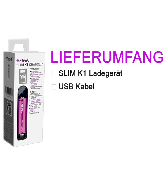 Slim K1 - Ladegerät